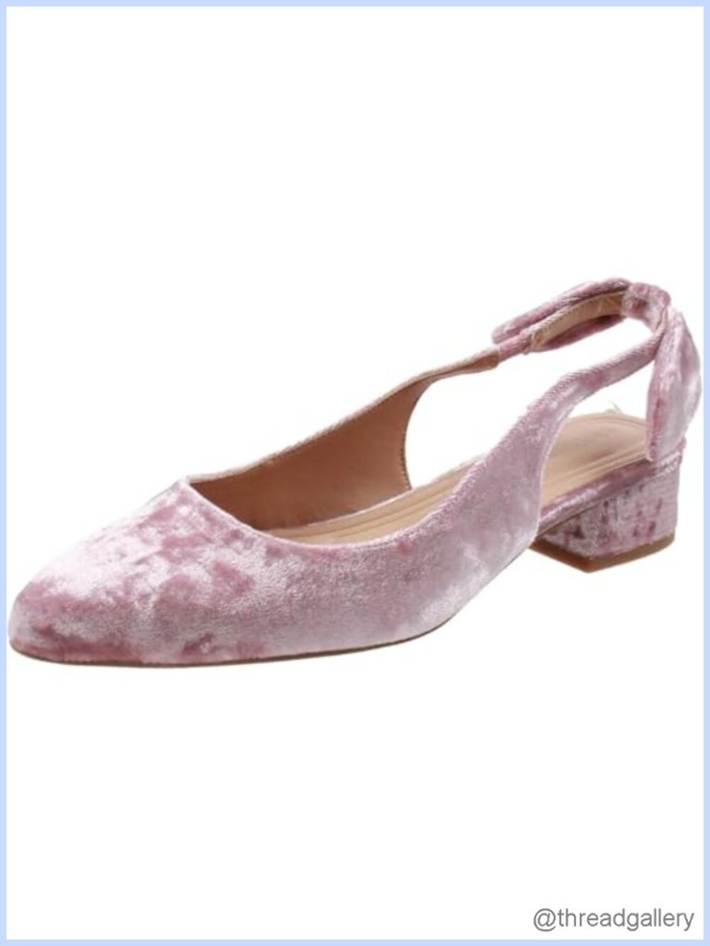 BCBGeneration Torna Slingback Block Heel Pointed Toe Sandals